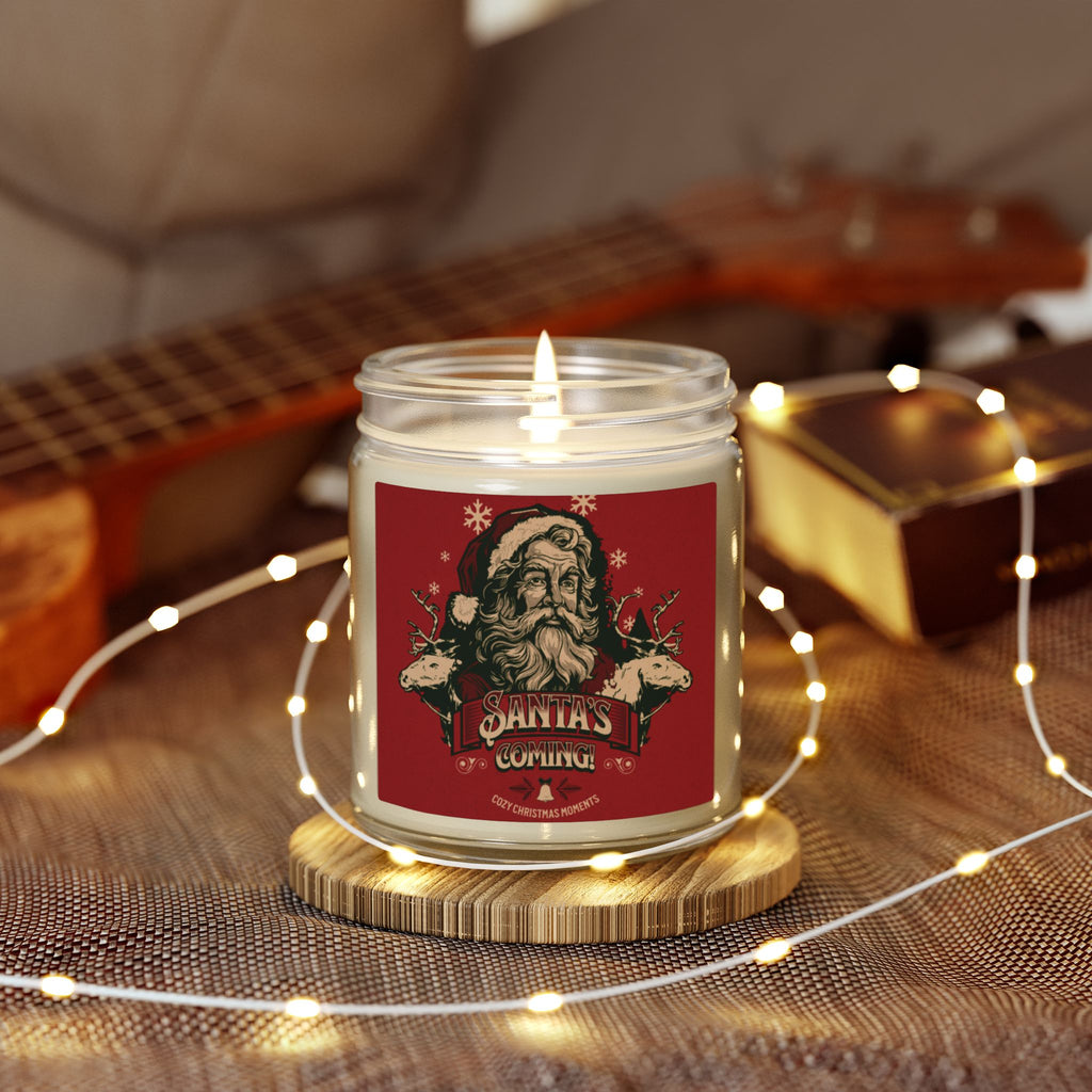 Holiday Santa Scented Candle (4oz/9oz)