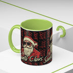 Santa Claus Dope Coffee Mug — Retro Cool Santa Accent Mug (11/15oz)